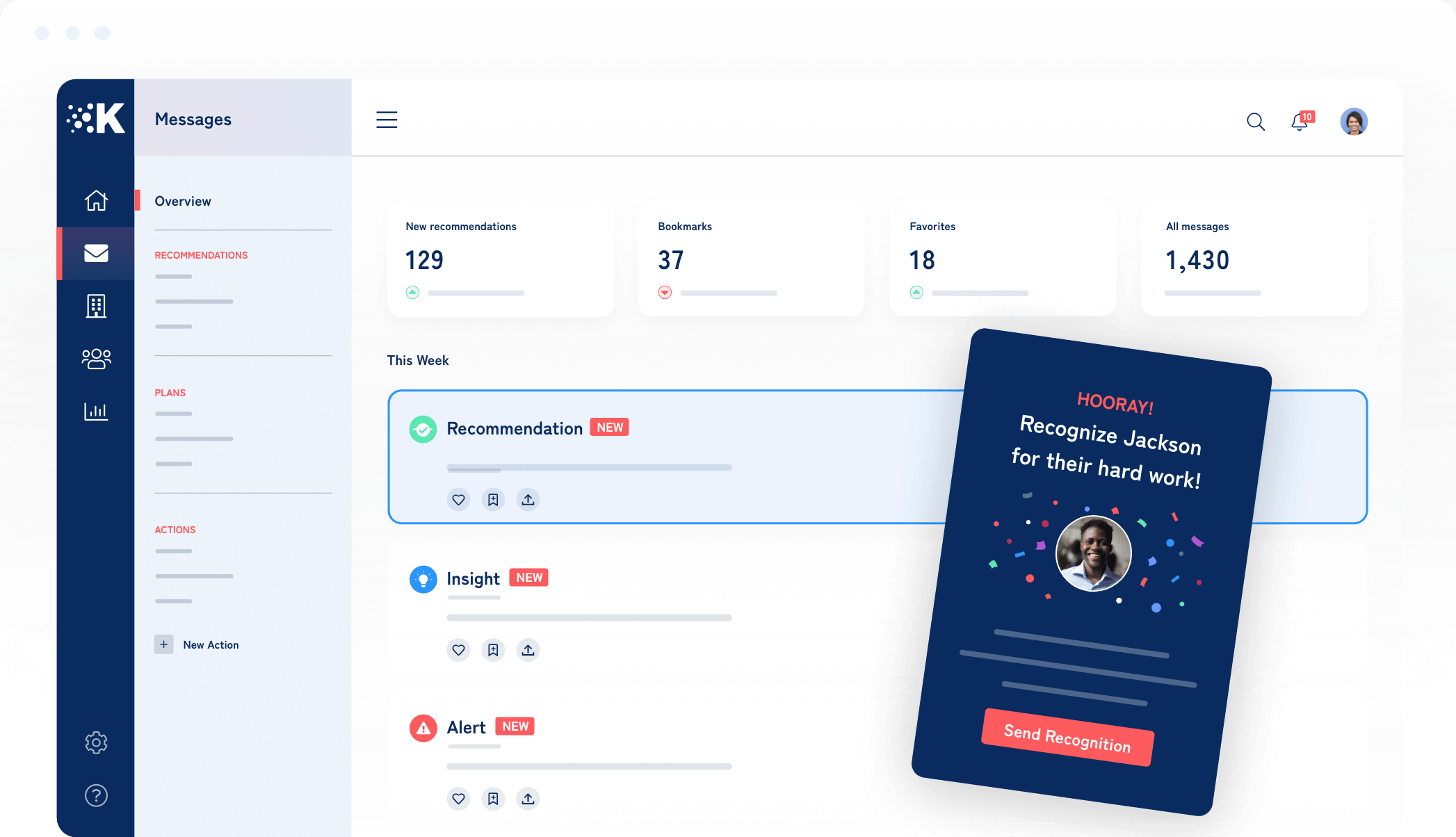 Klearly-Give teams insights to take action